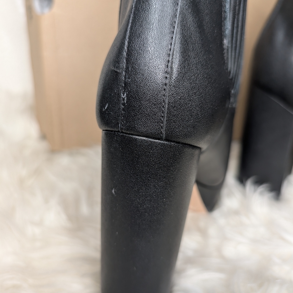 Coach Women's Black Platform Ankle Boots - Picture 10 of 12